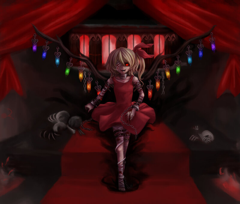 dark fantasy girl with wings