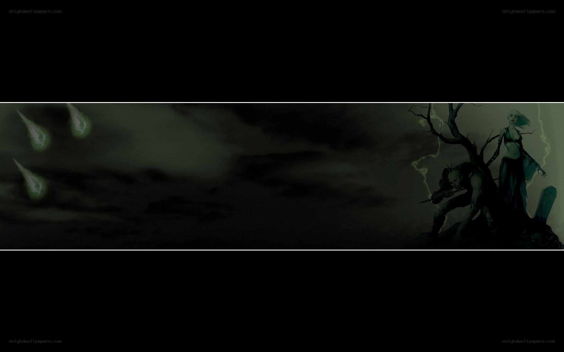 dark fantasy horror scene