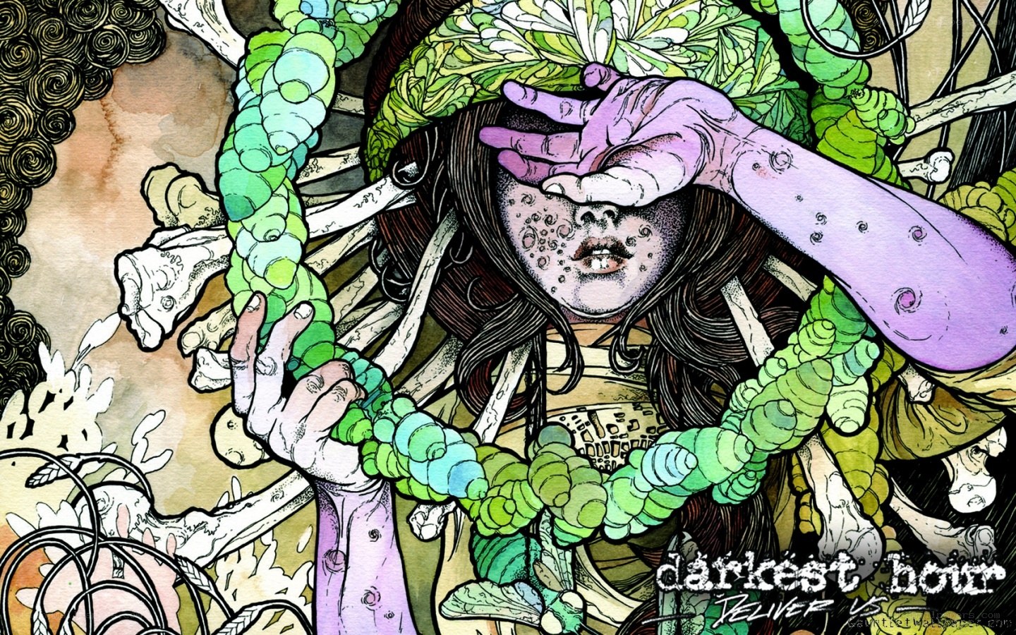 dark fantasy illustration