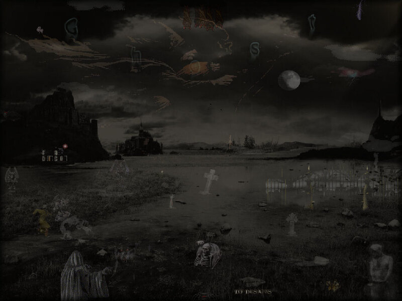 dark fantasy landscape
