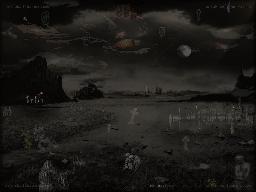 dark fantasy landscape