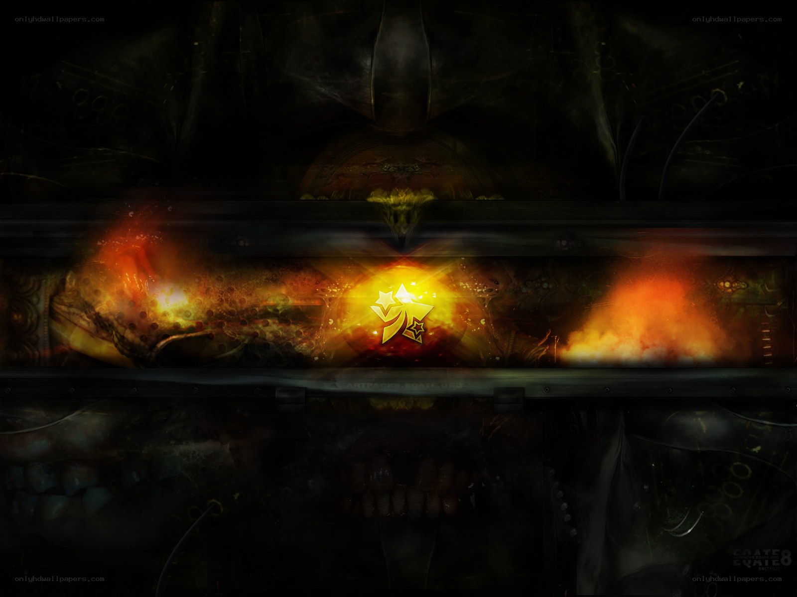 dark fantasy logo design
