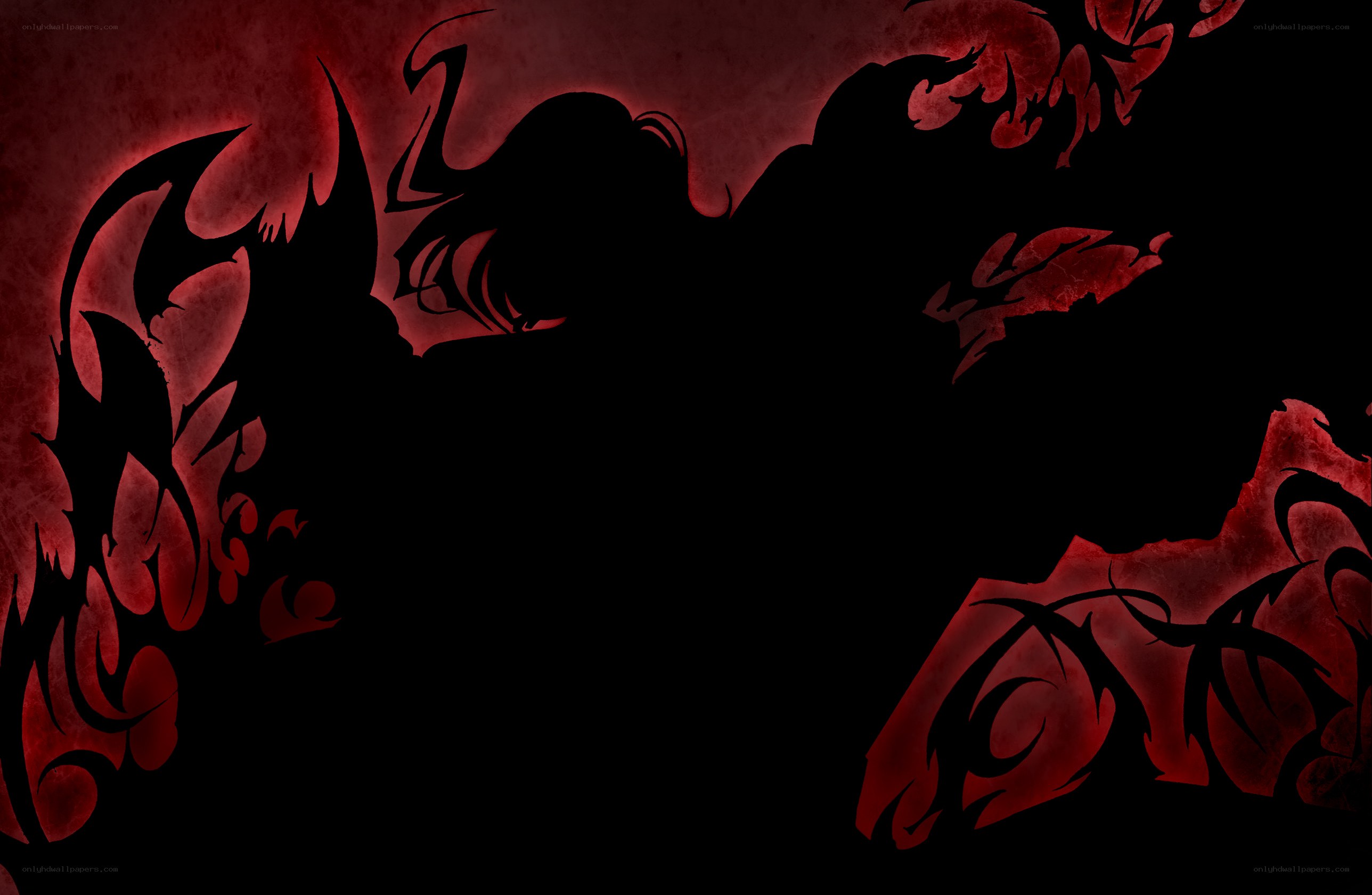 dark fantasy silhouette