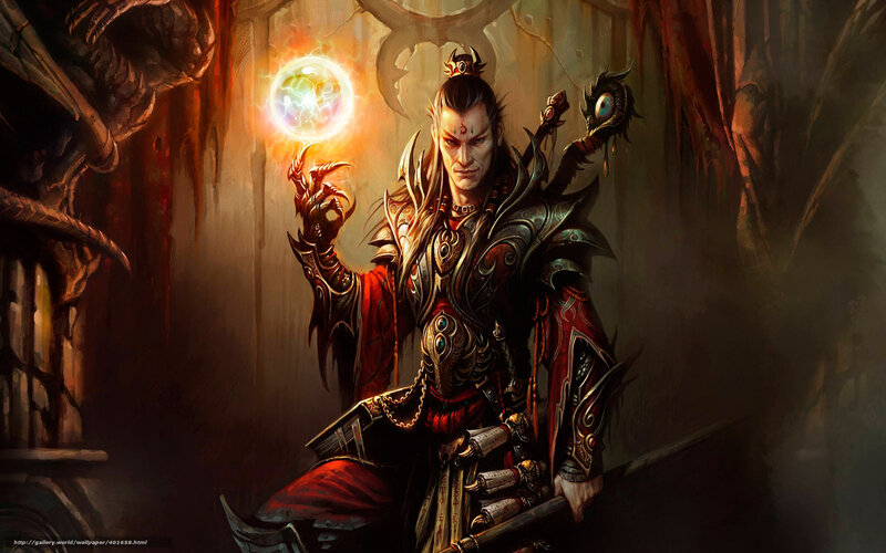dark fantasy sorcerer