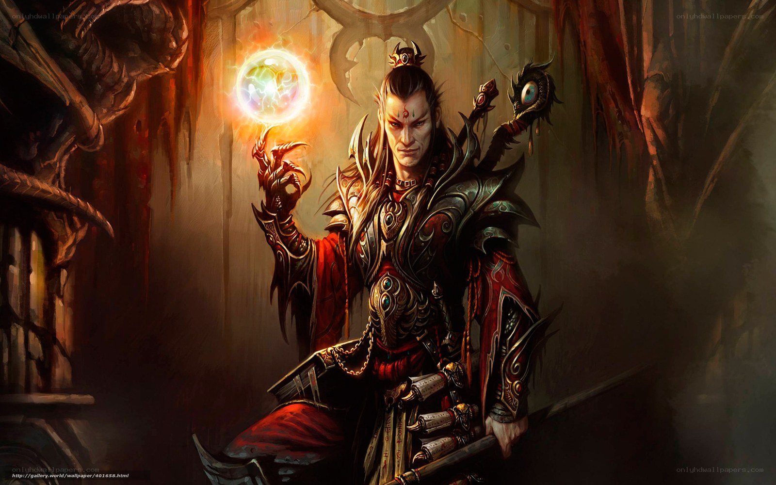 dark fantasy sorcerer