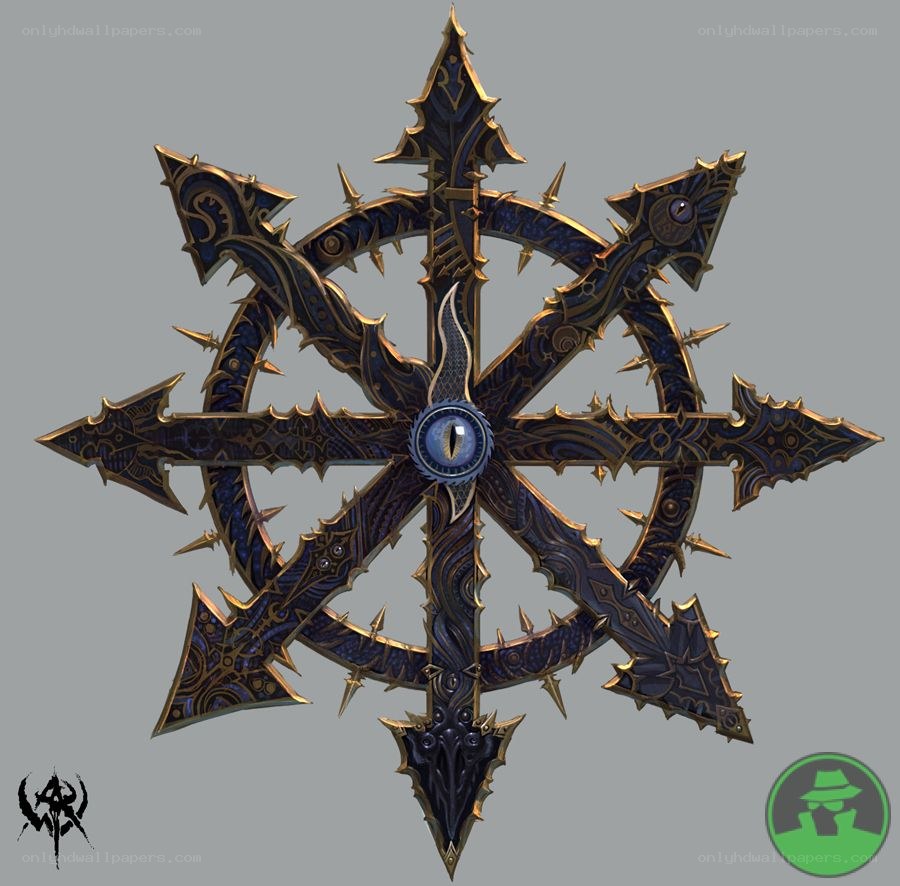 dark fantasy symbol design