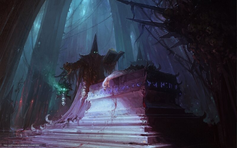 dark fantasy throne room