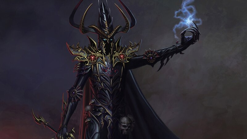 dark fantasy warlock