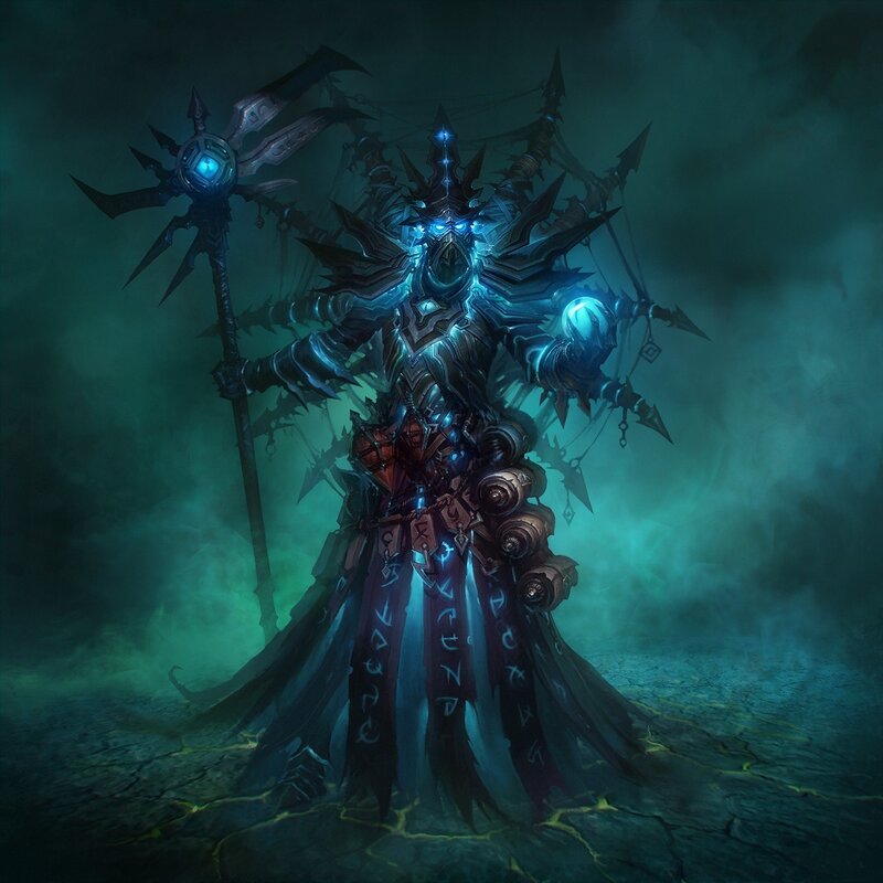 dark fantasy warlock
