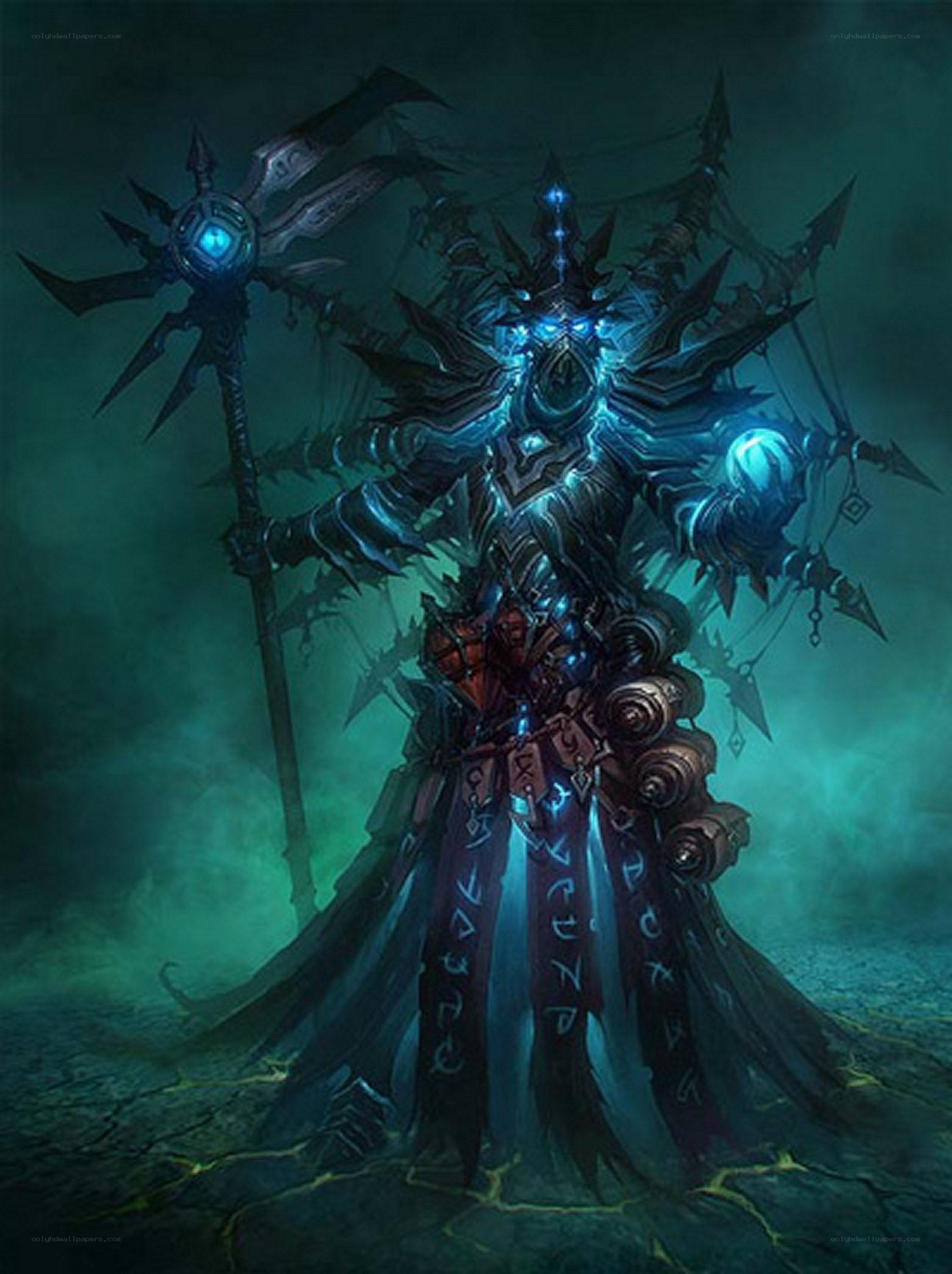 dark fantasy warlock