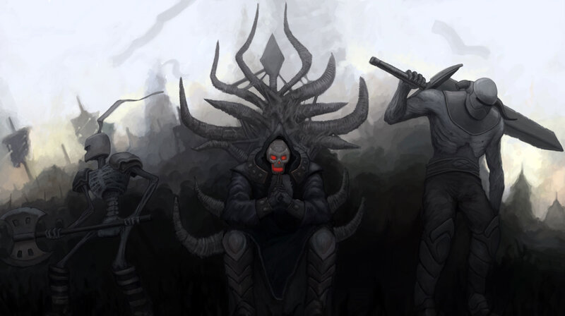 Dark Fantasy Warlord — Gray