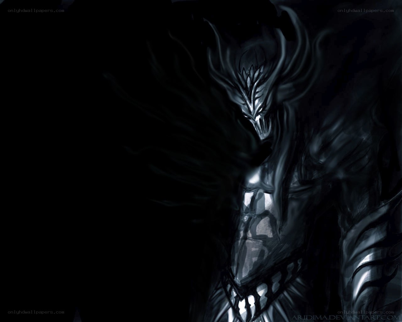 dark fantasy warrior