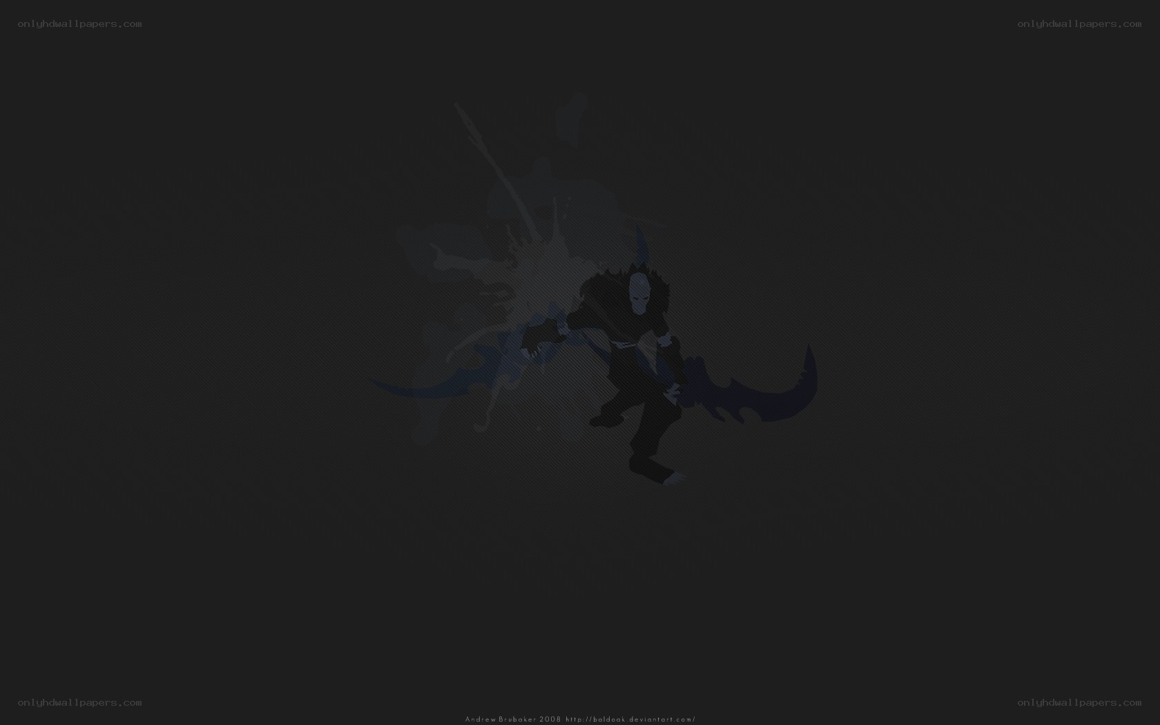 dark fantasy warrior character