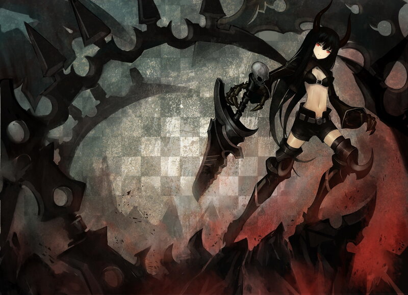 dark fantasy warrior girl