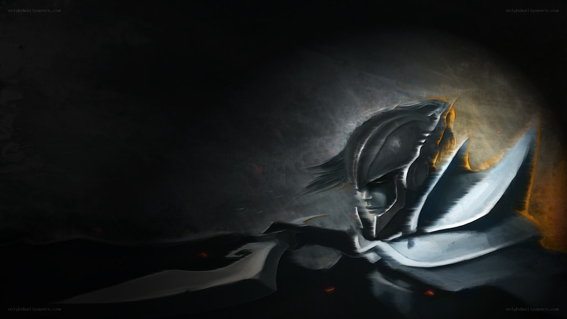 dark fantasy warrior portrait