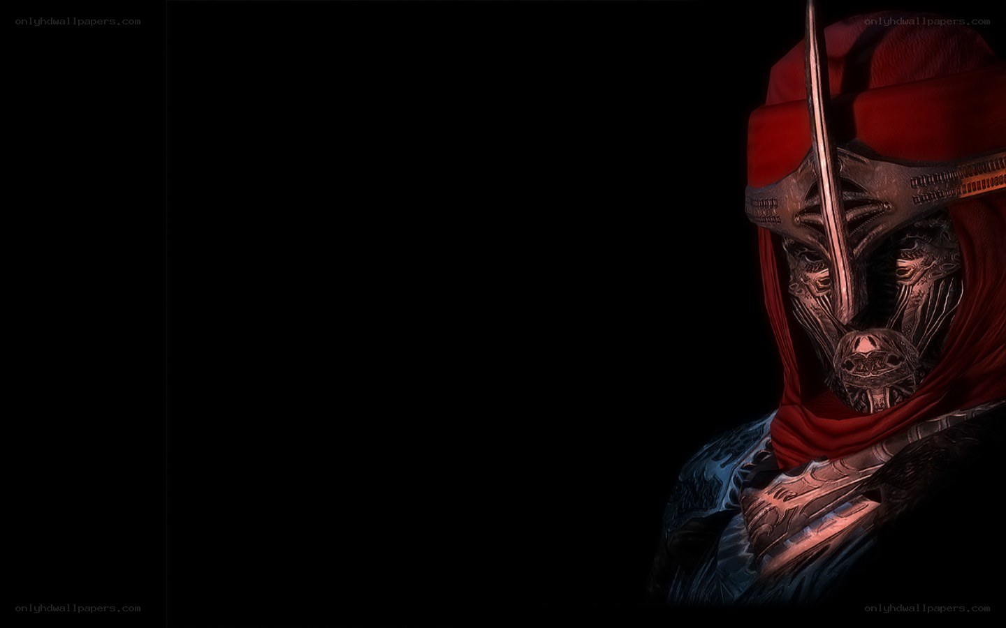dark fantasy warrior portrait