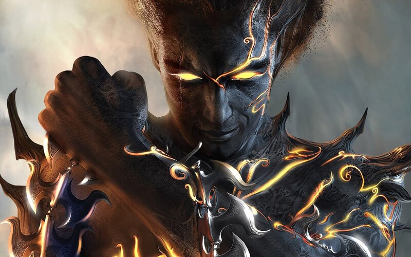 dark fantasy warrior