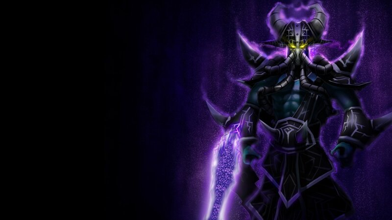 dark fantasy warrior with glowing eyes