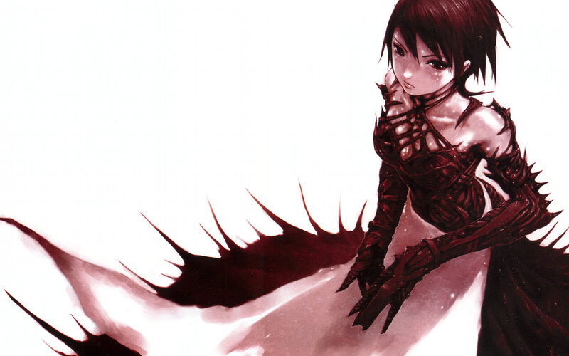dark fantasy warrior woman
