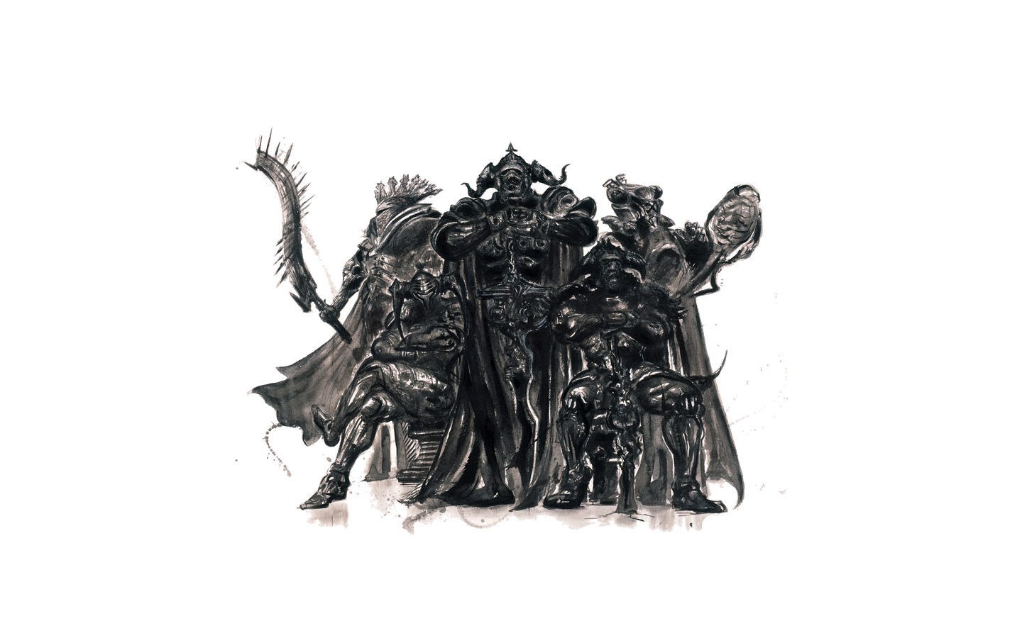 dark fantasy warriors group