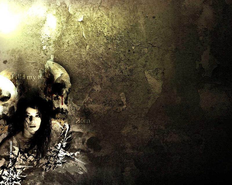dark fantasy with skulls