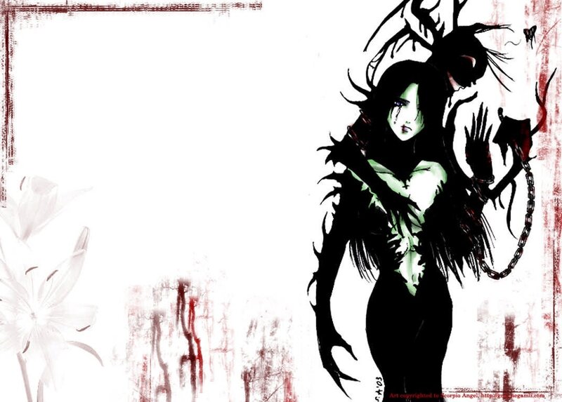 Dark Female Figure