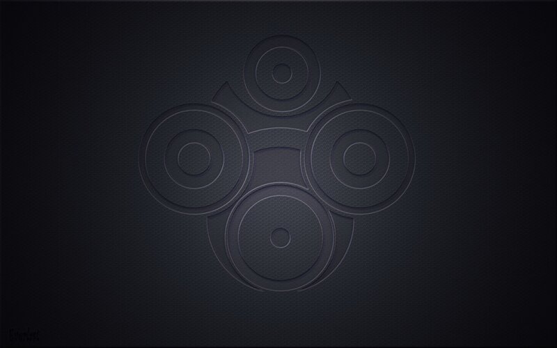 dark fidget spinner design