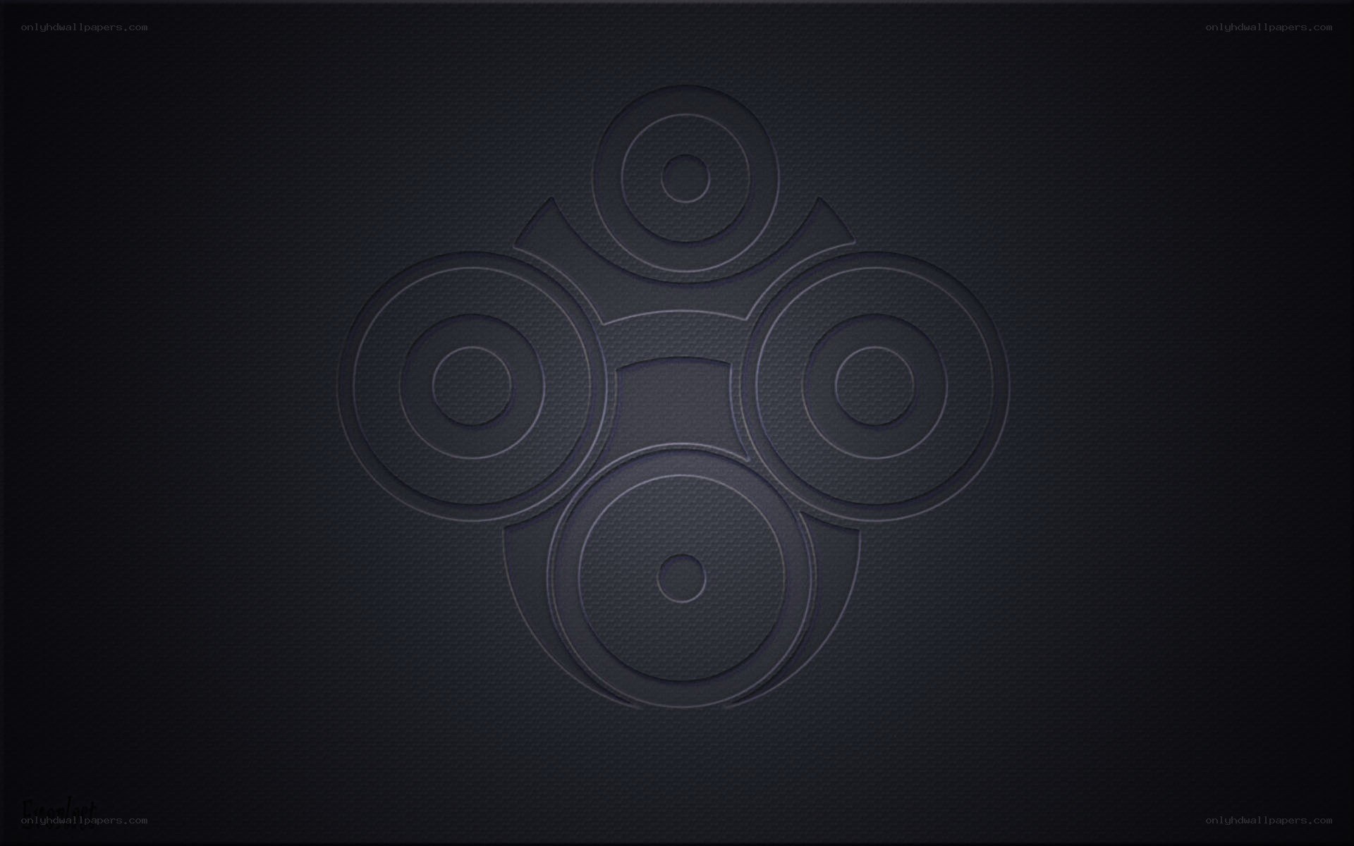 dark fidget spinner design