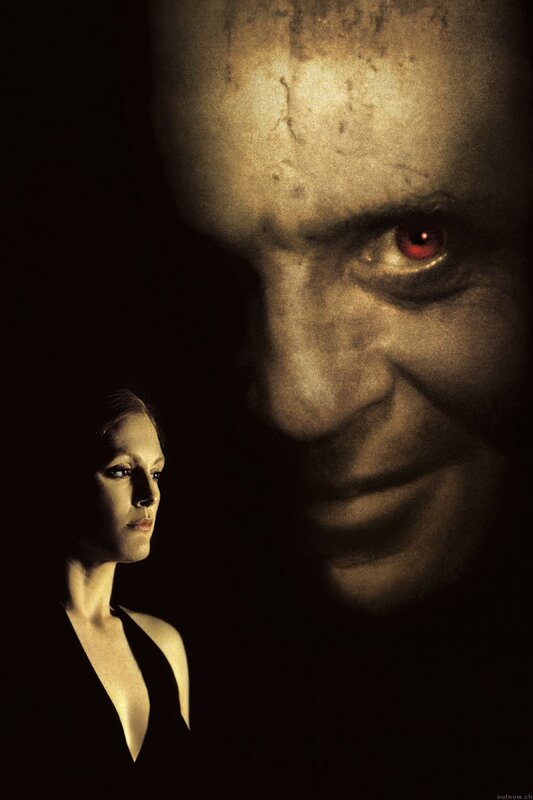 Dark figure looms over woman