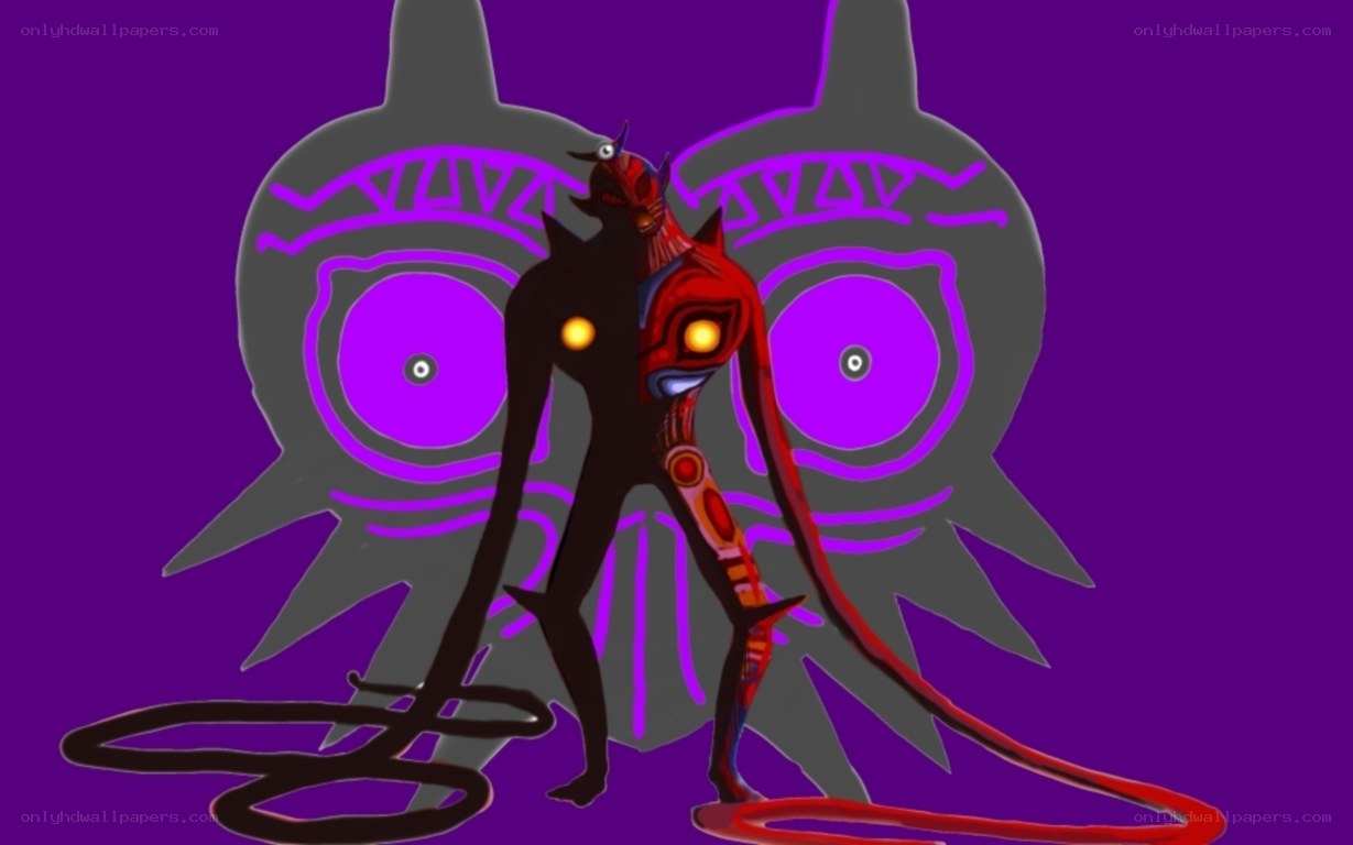 dark figure with glowing eyes