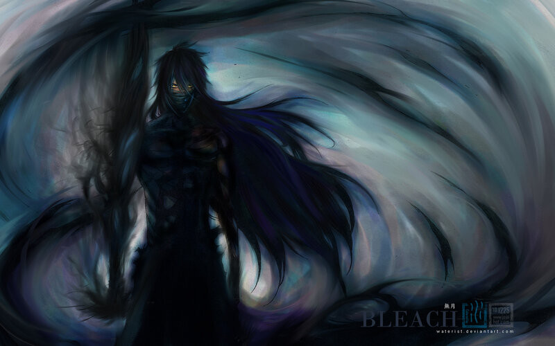 Dark Figure with Long Hair