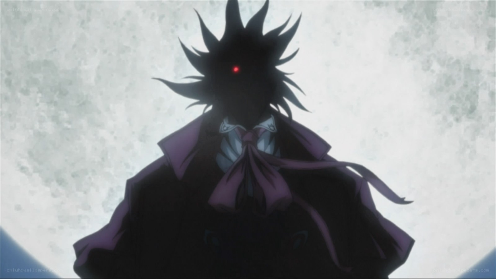 dark figure with red eye