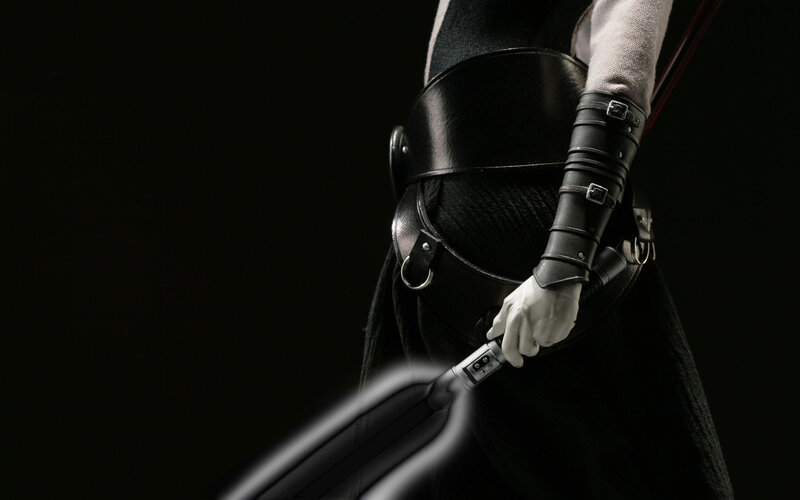 dark figure with weapon