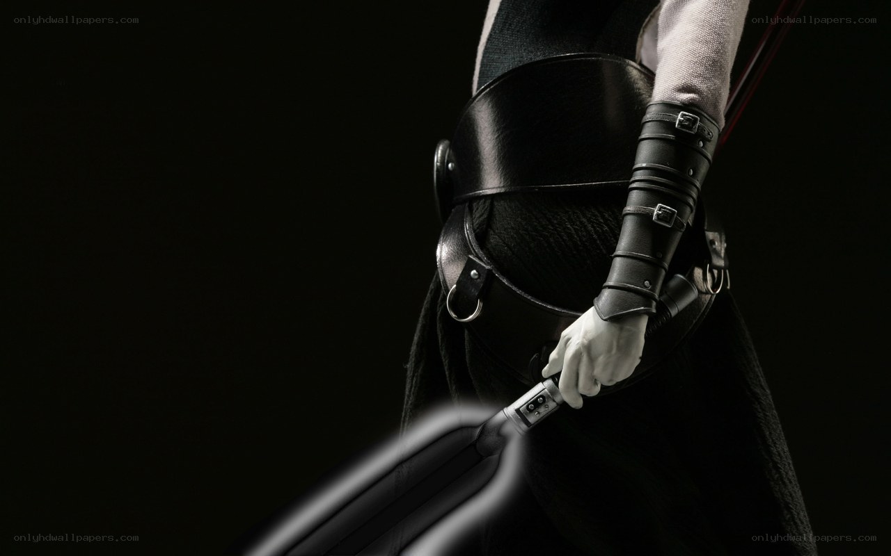 dark figure with weapon