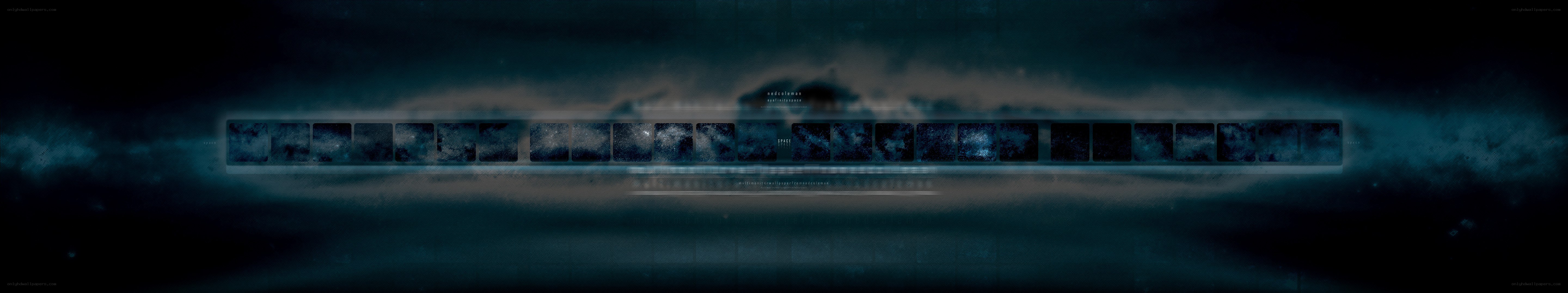 dark film strip with clouds