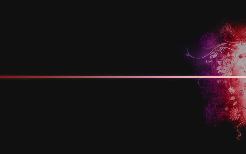 dark floral abstract design