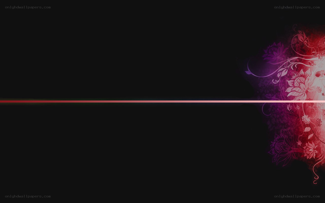 dark floral abstract design