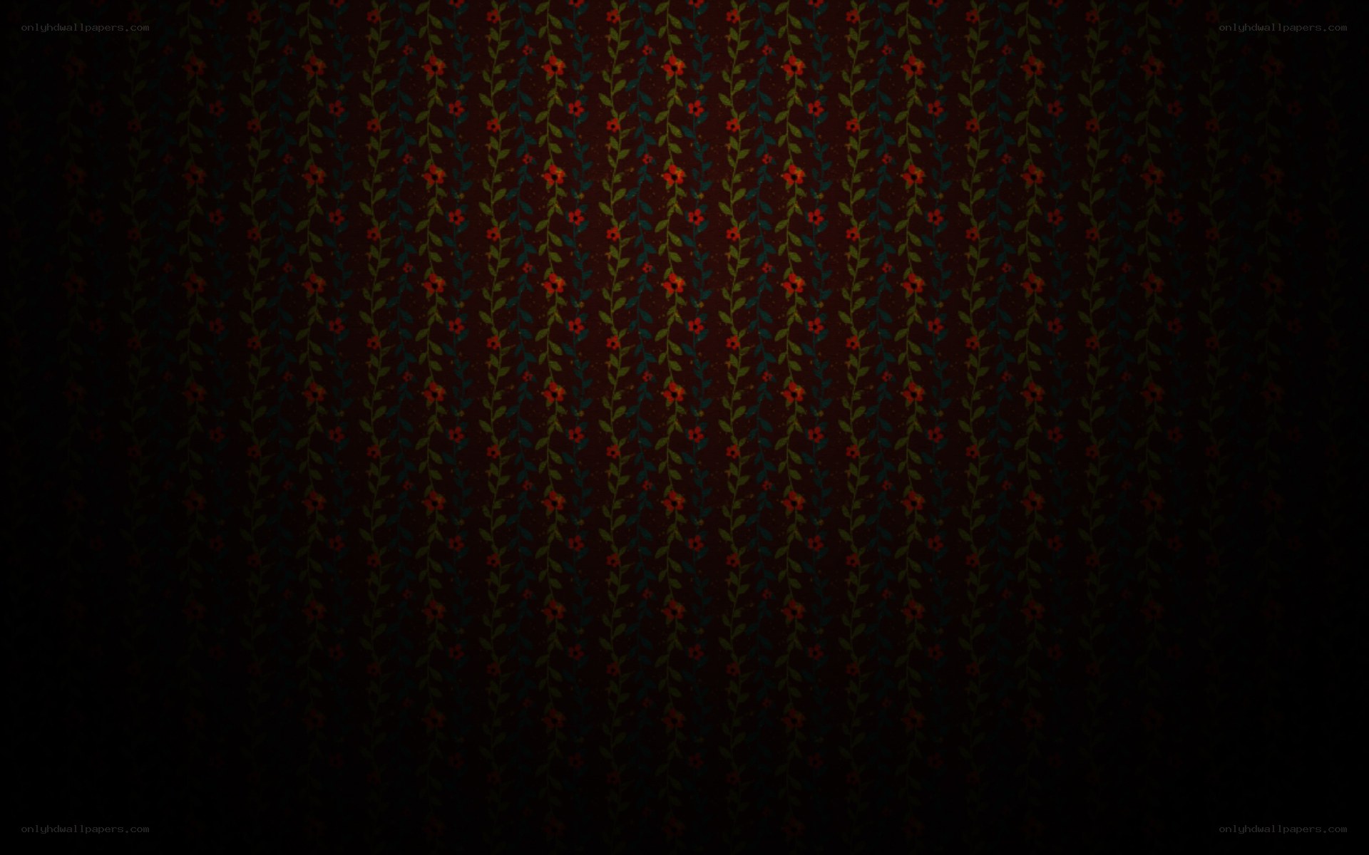 dark floral pattern background