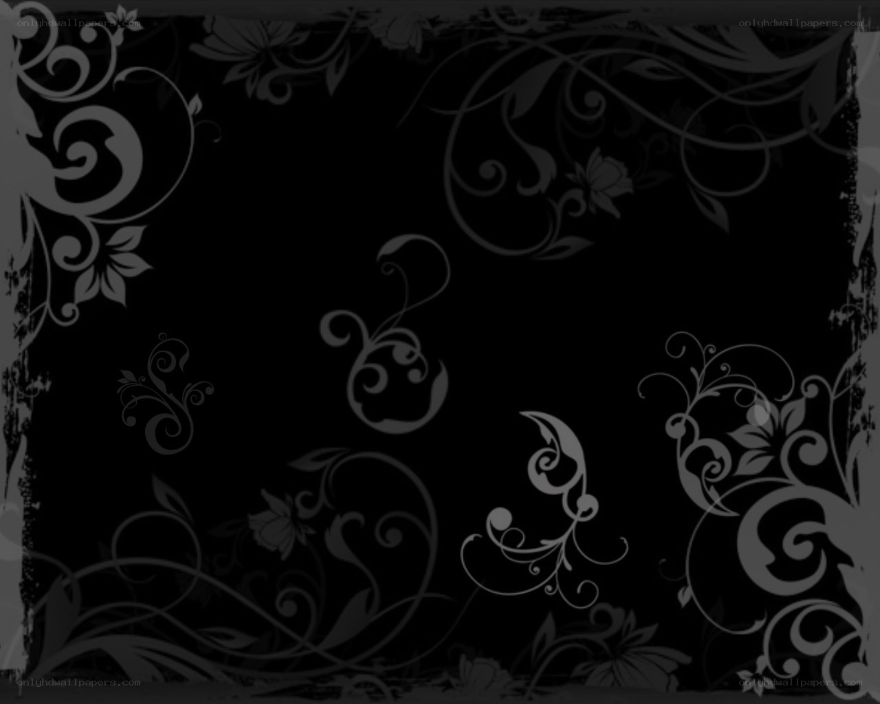 dark floral pattern background