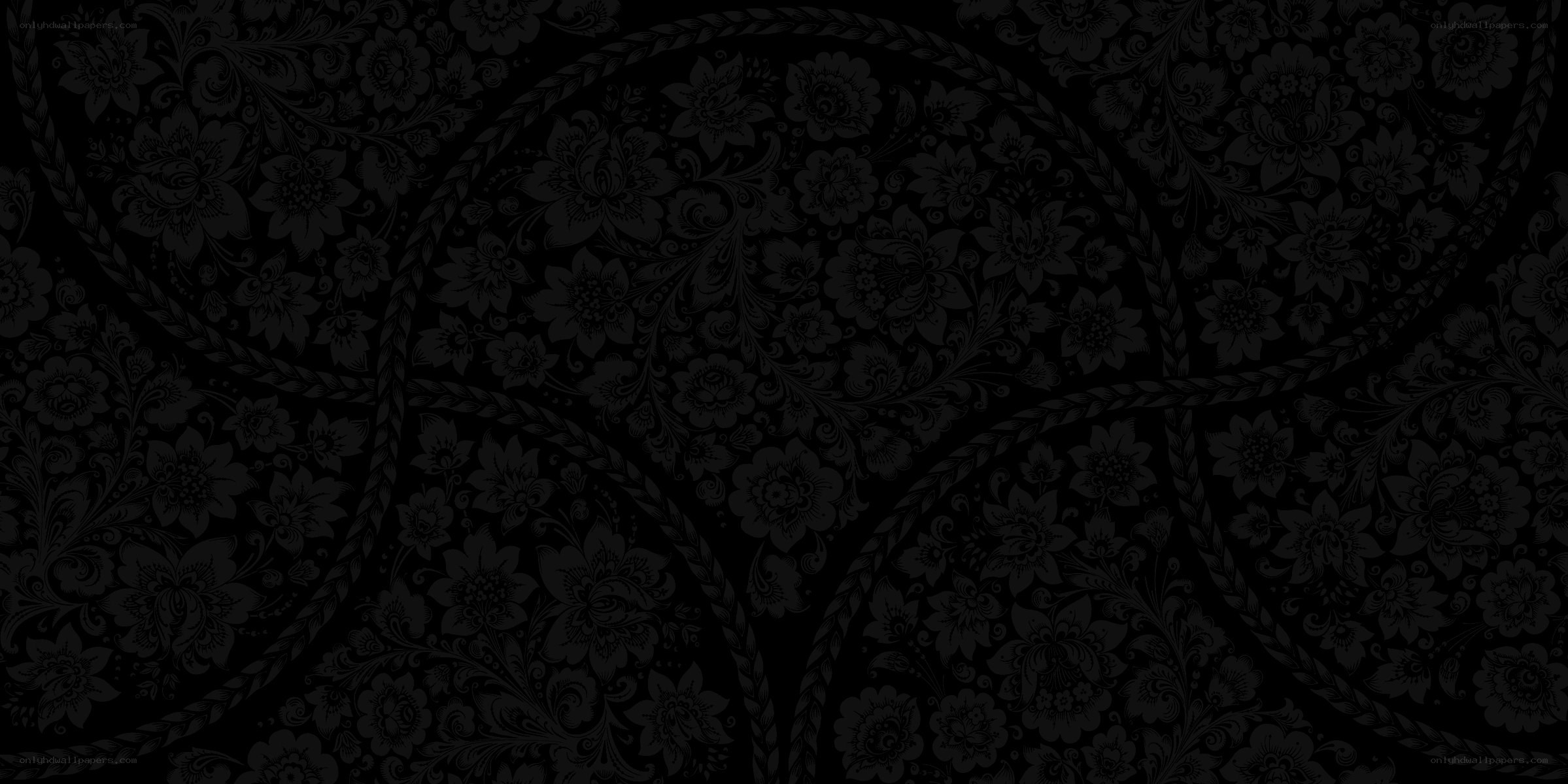 dark floral pattern background