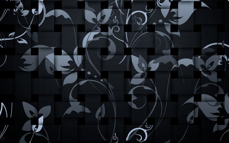 dark floral pattern background