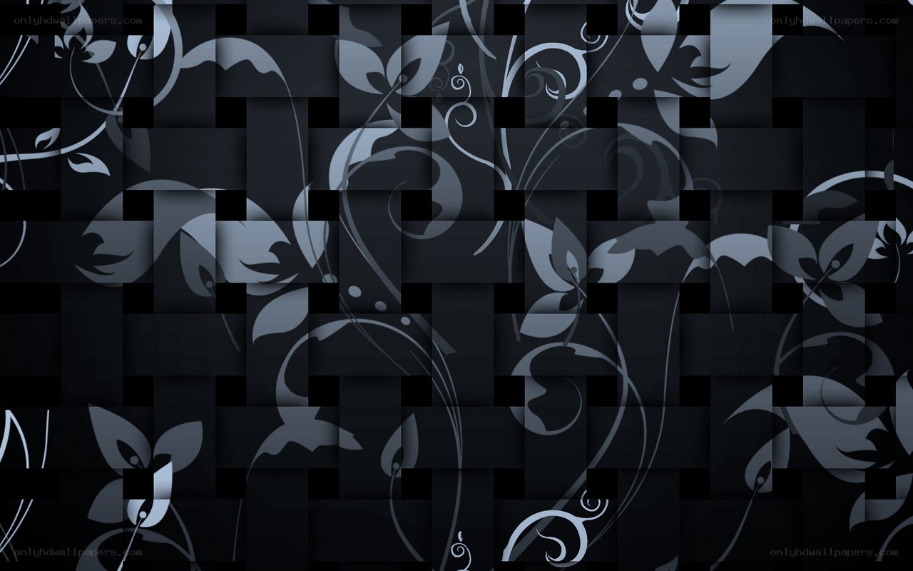dark floral pattern background