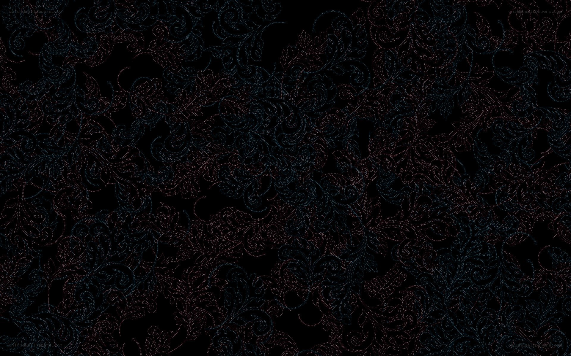 dark floral pattern background