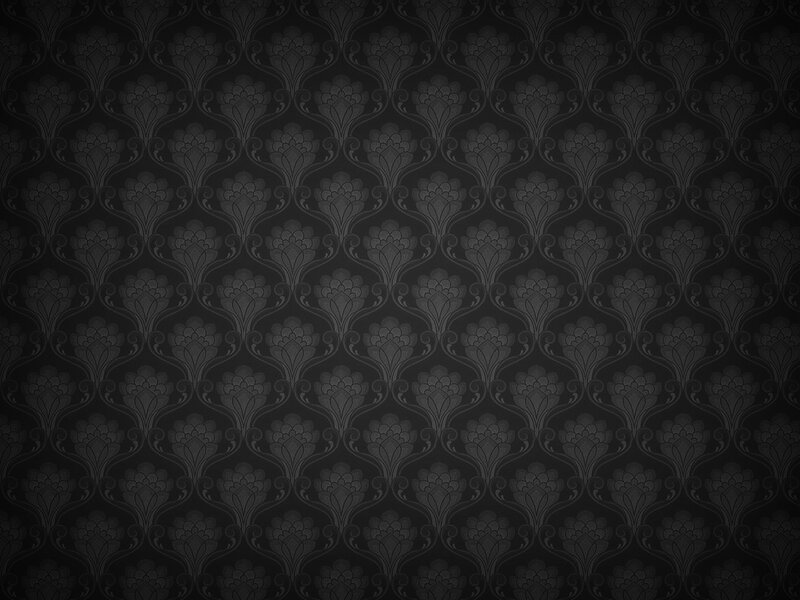 Dark Floral Pattern — Black, Formal