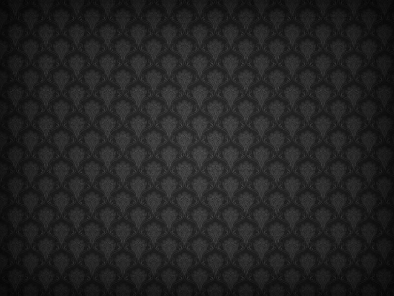 Dark Floral Pattern — Black, Neutral, Illustration