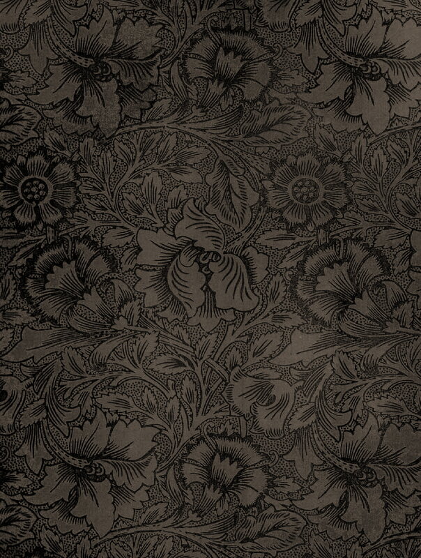 dark floral pattern design