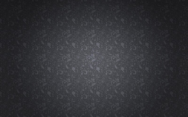 Dark Floral Pattern — Digital Art