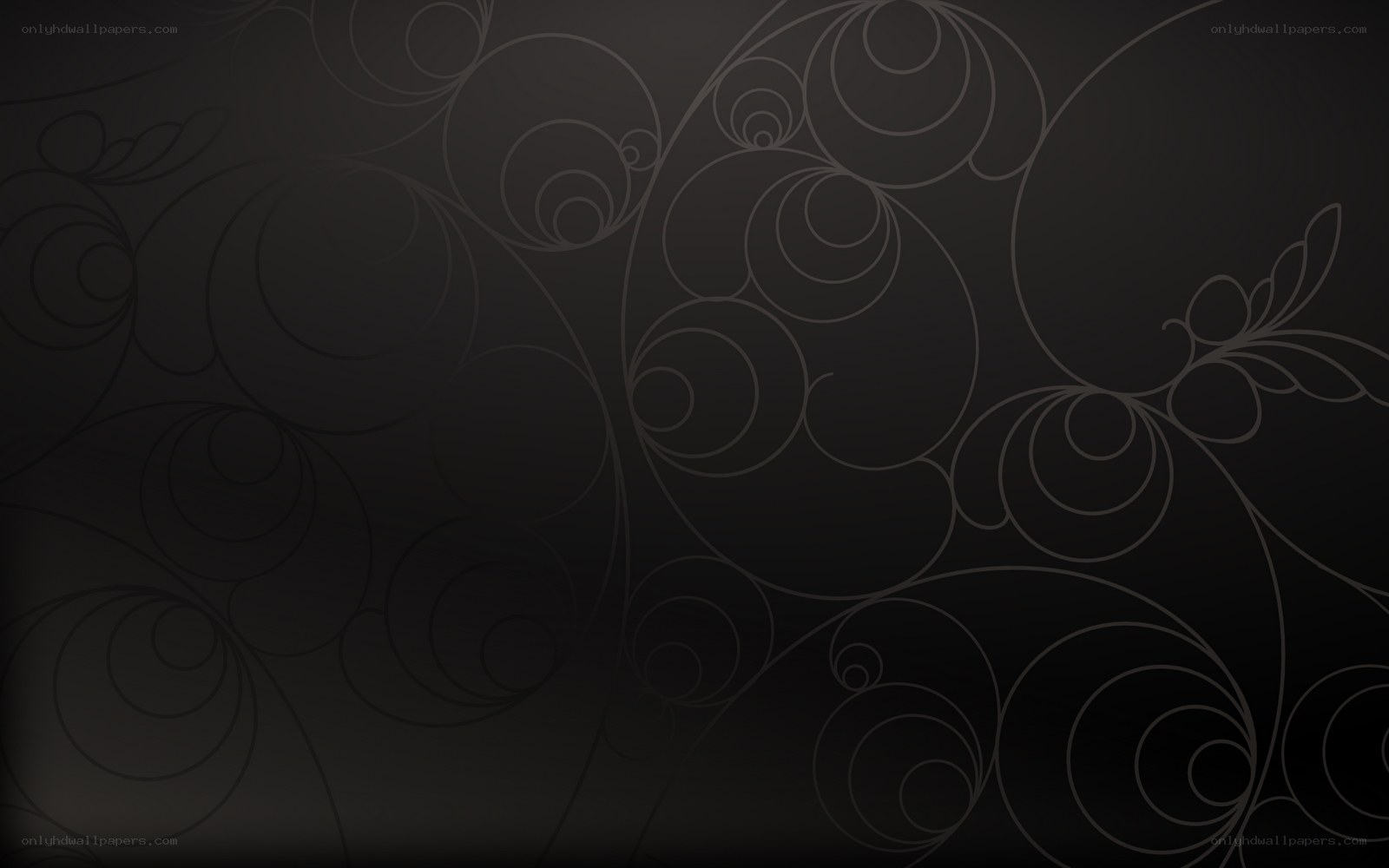 dark floral swirl pattern