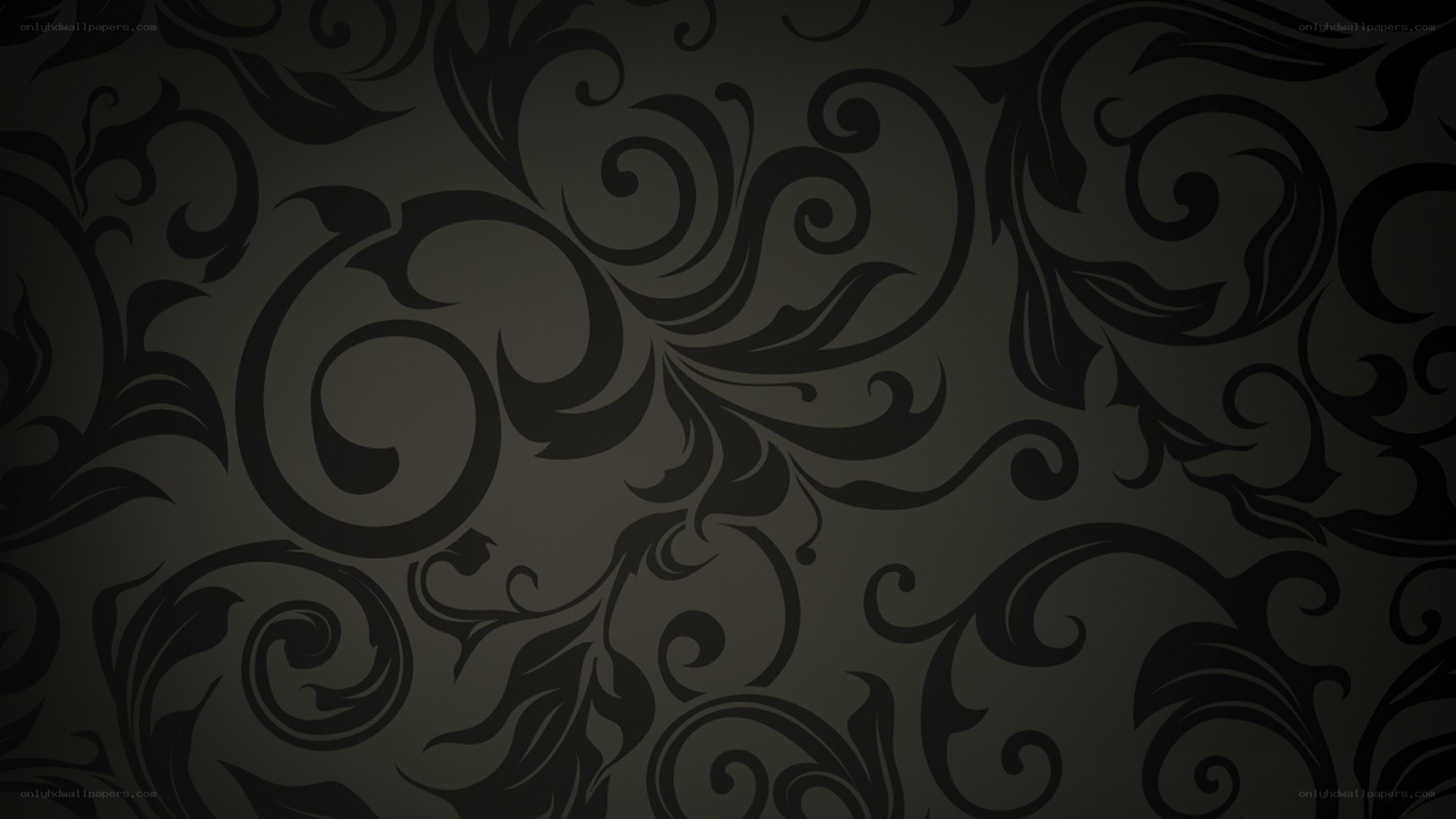 dark floral wallpaper pattern