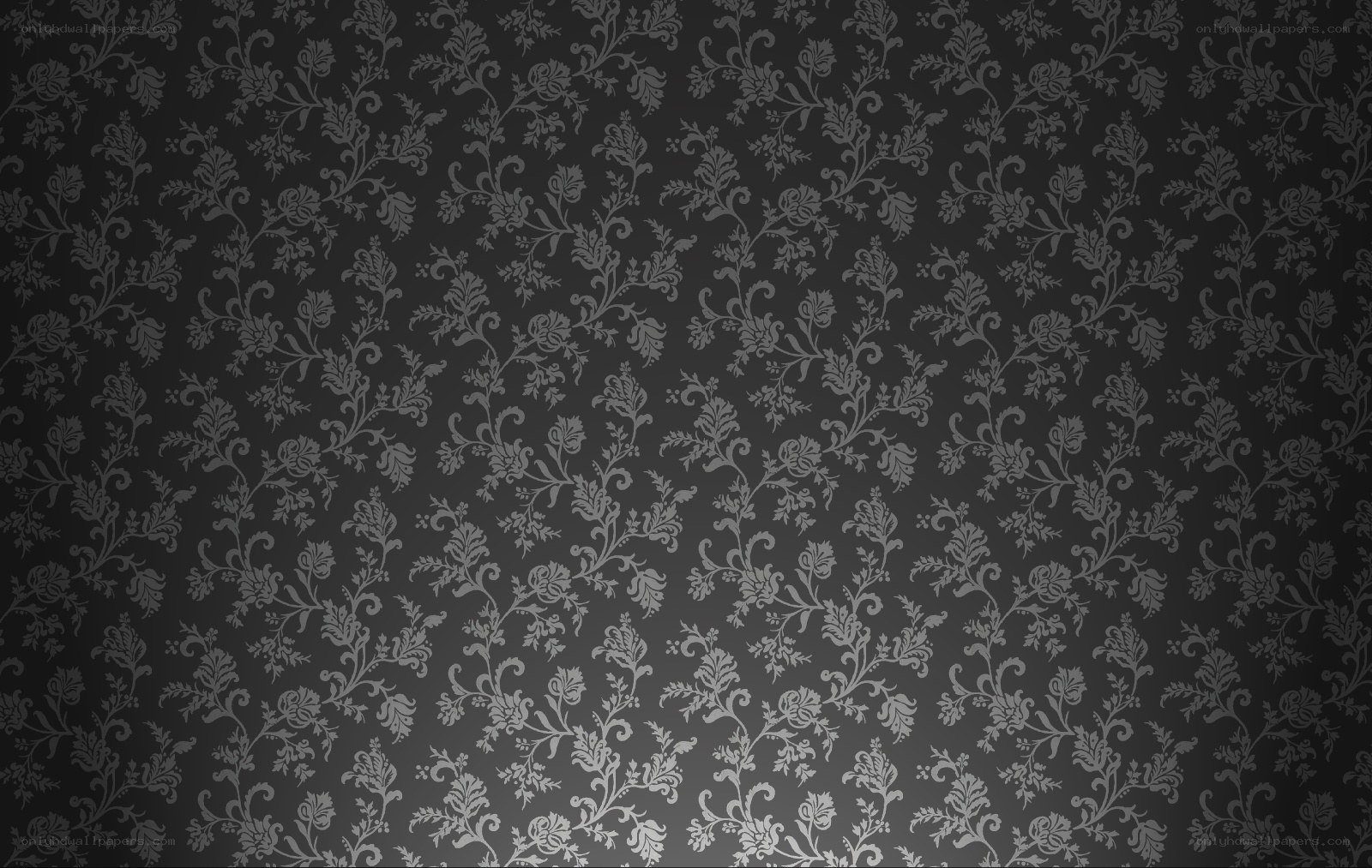 dark floral wallpaper pattern
